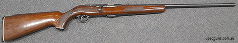 Mossberg 640KD Chuckster in 22 WMR in fair condition. Barrel is in good condition. Open sights with dovetail for scope mount. Two month Layby available with 20%