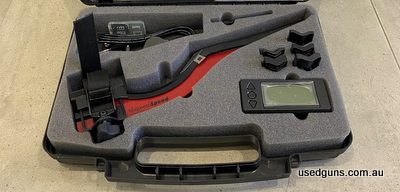 MagnetoSpeed V3 Ballistic Chronograph in hard case. Used once. Still has the plastic screen protector on the display. The unit works great, but I have no furthe