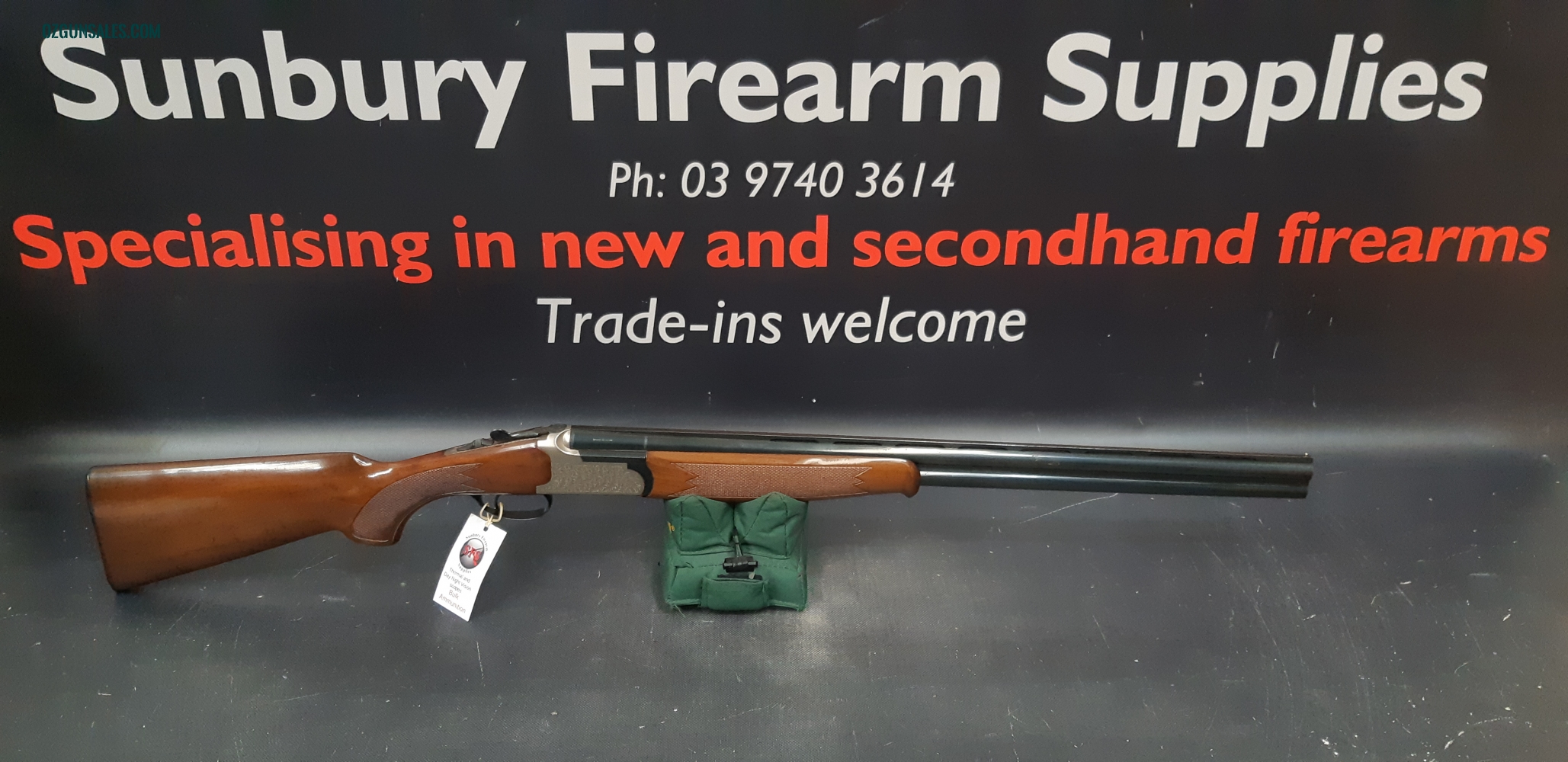 Lanber 12G model 82 U/O Shotgun S/H AX134