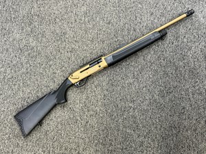 BUSHMEISTER
BBA1220TAC
BA-X12
TACTICAL
12 GAUGE
5+1 SHOT
LEVER RELEASE (LEVER ACT)
CATEGORY B
5 CHOKES WITH TACTICAL CHOKE
PIC RAIL
20 BARREL
OPEN SIGHTS
CERAKOTED BRONZE FINISH
SYNTHETIC STOCK & FOREND
WITH HARD CASE

SPECIAL NEW $679