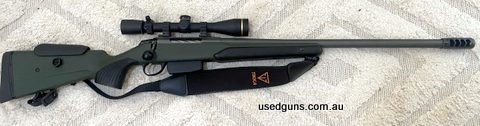 As new Tikka T3x Super Varmint in 300 Win Mag. Comes with 4.5-14x40 Leupold VX3 HD ,MDT muzzle brake, Tikka sling and 4shot magazine. Very lightly used. Buyer t