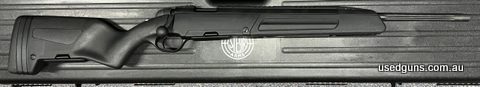 Brand new in the box and ready for immediate delivery. Steyr Scout in 6.5 Creedmoor. Comes cased with 2 x 5 shot magazines and integral bi-pod. Hard to get at t