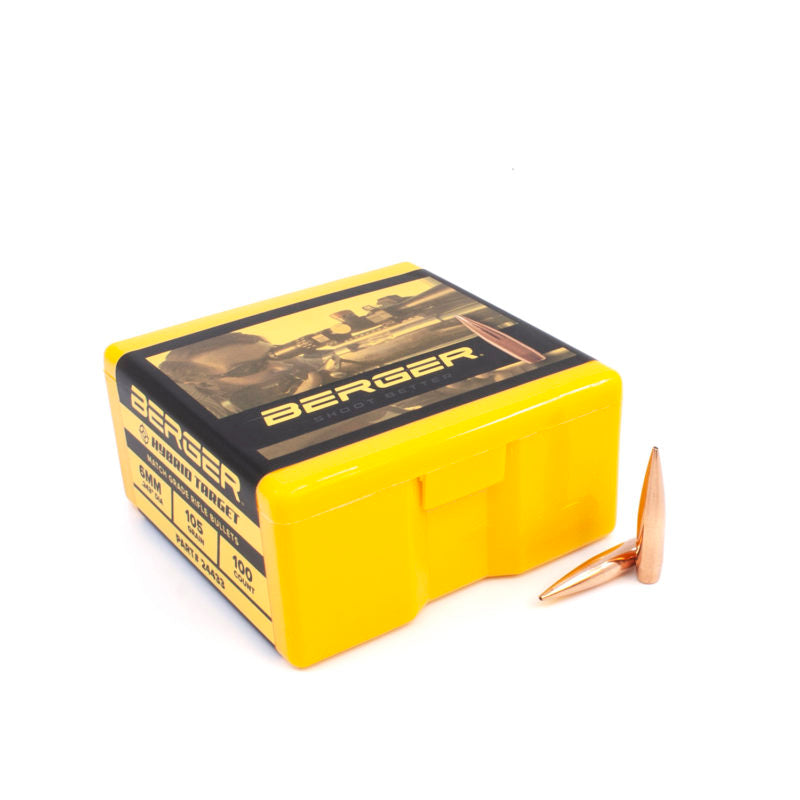 Berger 6mm 105 gr Hybrid Target (500/box)
