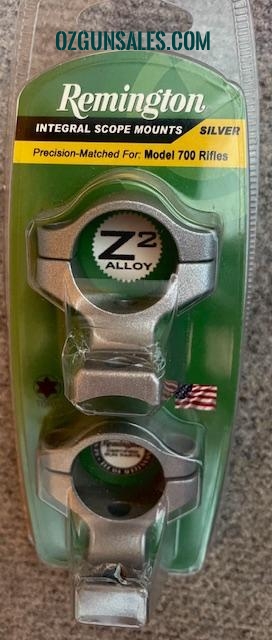 Remington Model 700 Rifle 1" Integral Mounts