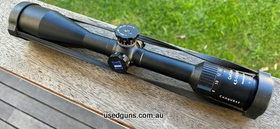Zeiss Conquest 4.5-14x50 with #43 reticle (1" tube). Excellent condition except for a mark on one of the screws. Located in East Bentleigh, VIC. 3165 or can pos