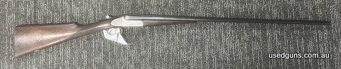 SxS, 28 inch barrels, Nitro proof, nice tight gun. Good condition.