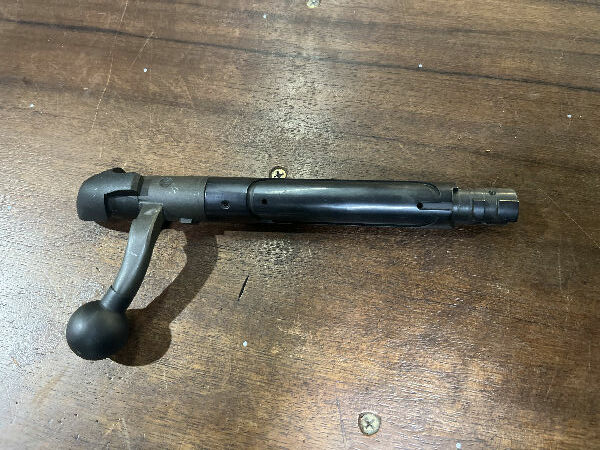 Steyr scout bolt 308 bolt face in very good condition plus post