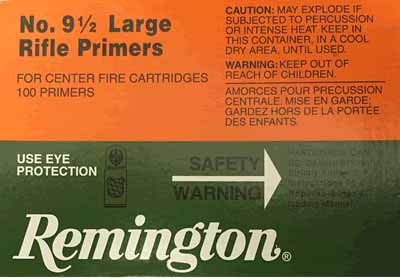 Remington Large rifle primers