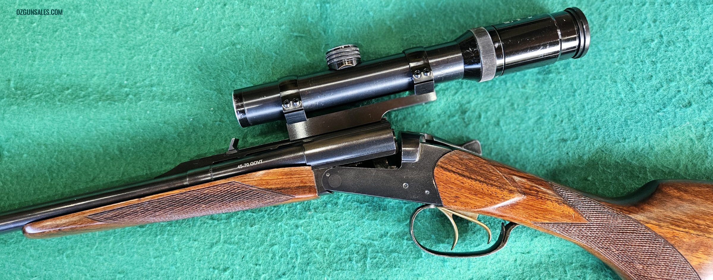 BAIKAL MOD. MP221 S x S .45/70 EXPRESS RIFLE