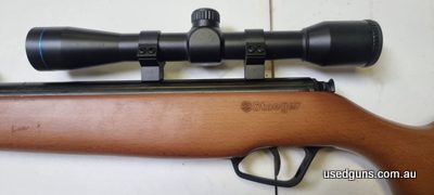 A well looked after air rifle. A strong spring and a nice clean stock with no significant scratches or dents.