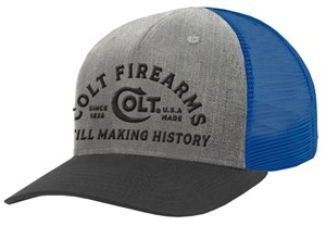 COLT 
ORIGINAL CAPS

AVAILABLE IN
CO22A-H398 MAKING HISTORY NEW $44.90
CO22A-H400 PEACEMAKER NEW $44.90
CO25E-H004 RIVET HAT NEW $54.90
CO25E-H005 COMMAND HAT NEW $54.90