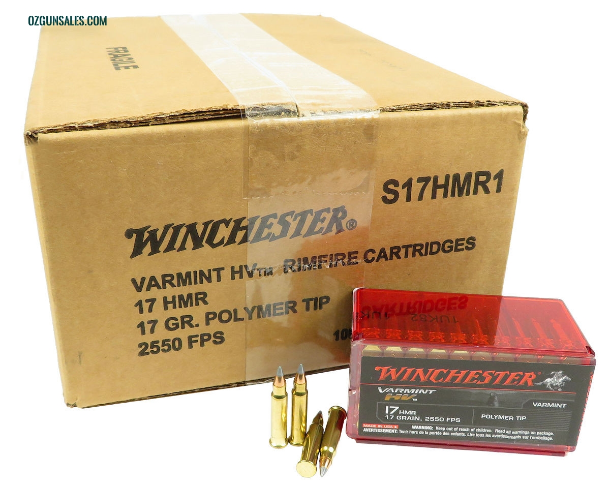 Winchester Varmint HV 17HMR 17gr BULK 1000RNDS