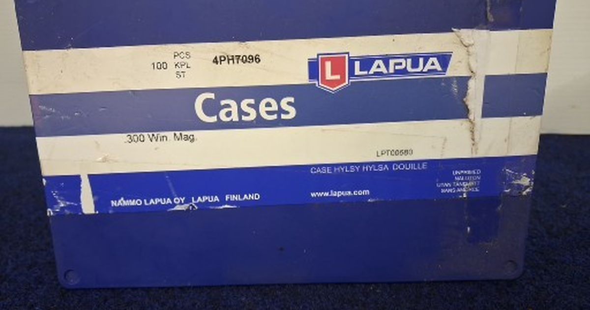 lapua 300 wm brass