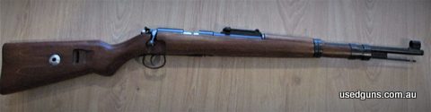 Norinco, K98 clone 22LR in as new condition, but for a small mark in stock next to rear of trigger guard. Transport fees extra if required.