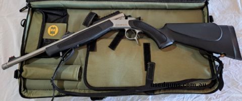 Bergara 9mm T/D stainless steel, comes with case and owners manual. No longer required, was going to turn into a 350 legend, but have moved on. Prefer email or 
