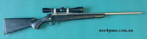 Tikka T3 Lite Stainless, 243 Winchester in excellent condition. Leupold VX1 4-12x 40 scope in original factory Tikka rings. Has been stored for quite some time,