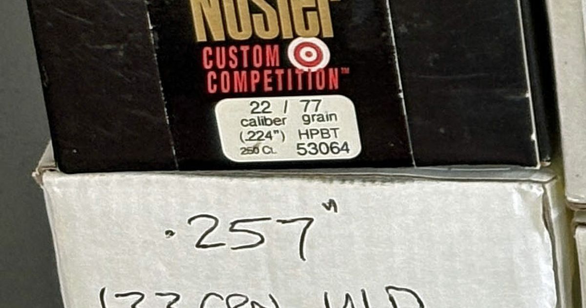 Woodleigh, Nosler and Little projectiles