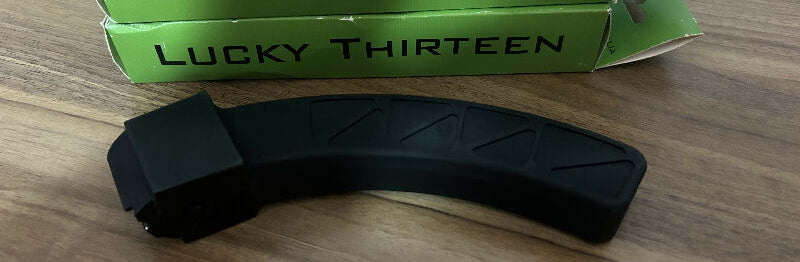 Lucky 13 22LR 25 round magazine. Brand new in box 3 available. Fits all Ruger models.