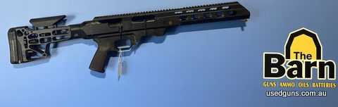 MDT Tac-21 Tikka T3/T3X short action chassis MDT Tac-21 chassis to suit Tikka T3/T3x sporter or varmint profile. Surface finish is worn and marked in some areas