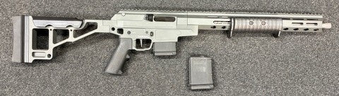 Just arrived and priced to sell. Taipan X in 300 BLK in Grey Cerakote. Minimal use. Comes with two magazines. Fitted with Fox Operator bolt handle. Original als