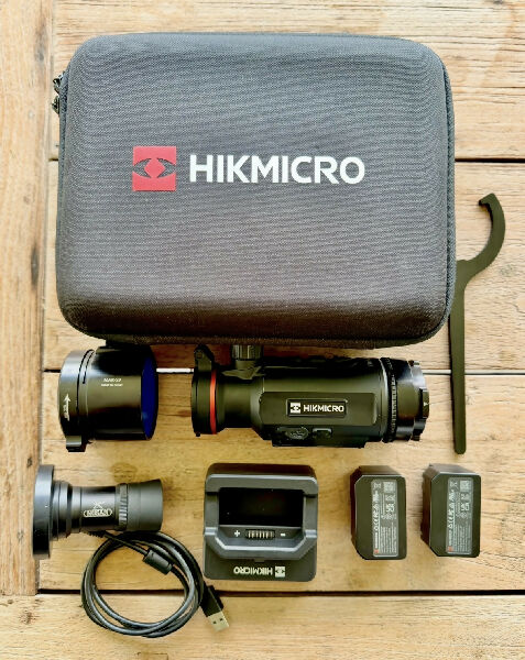 Priced to sell, 7 months old, not being used. HIKMICRO Thunder TH35C 3.0 Thermal Clip-On with Rusan Upgrades. Great clip on thermal in great condition. Complete