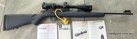 Mossberg Plinkster 802 - 22LR Rimfire rifle and Vortex Copperhead 4-12x44 scope package. Bought new, less than 200 rounds been shot through. Selling as it's not