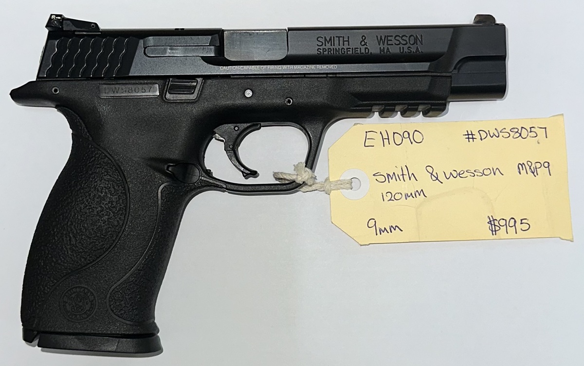 Smith & Wesson M&P 9MM Tag EH090 DWS8057 NFID F00017129