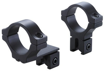 BKL 274 0.6 LONG OFFSET 3/8 DOVETAIL 1" RINGS - MATTE BLACK