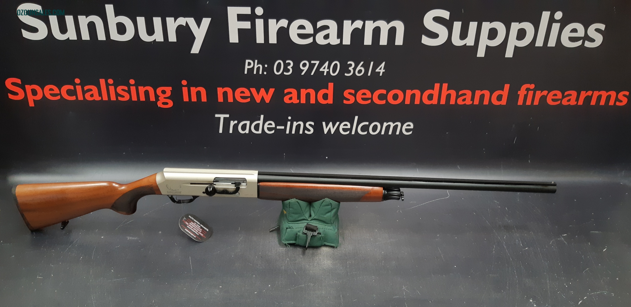 Barathrum SP-16 28" Walnut Nickel Tube Fed RC64