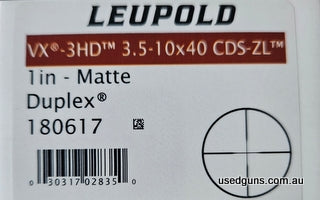This scope has never been used and has never been mounted on any firearm. I am selling because my requirements have changed. Price is negotiable, within reason.