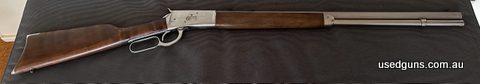 Rossi 92 lever action stainless steel with Octagonal 24 inches barrel. Action is very smooth, shoots really well & is very accurate. Some light scuffing around 