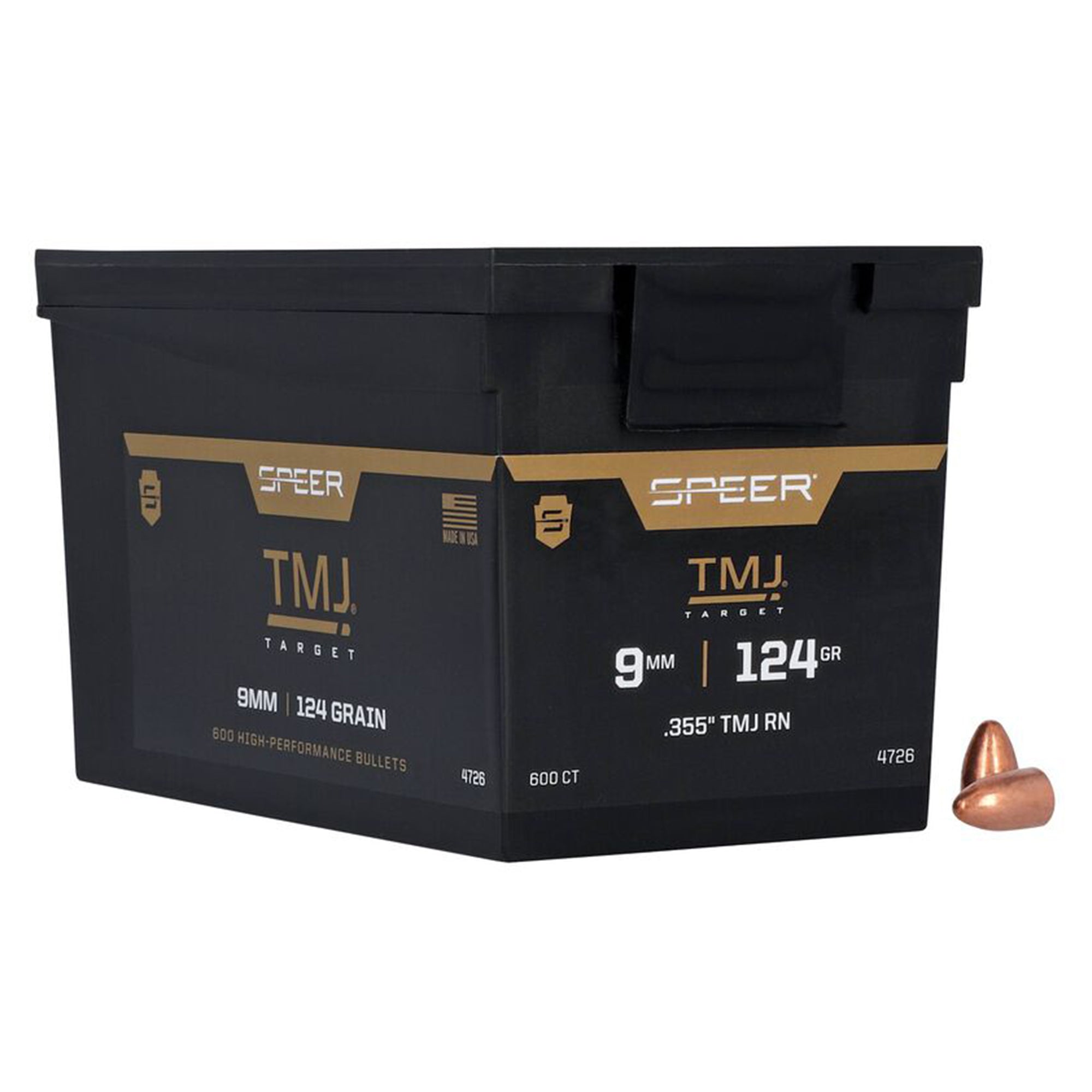 9mm 124gr TMJ 600 Value Pack