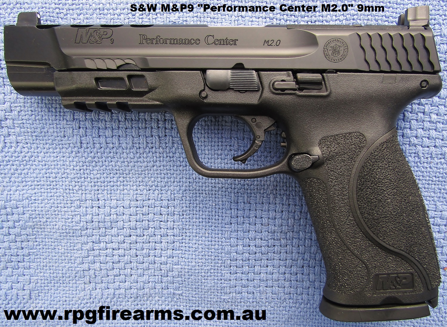 SMITH & WESSON M&P M2.0 "PERFORMANCE CENTER" 9mm NEW Ported barrel & 
slid, optics ready SMITH & WESSON "Shield" 9mm NEW *
