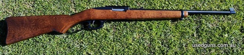 Ruger 96 (Ninety Six) lever action 22LR in excellent condition (As new) flip up open sights, comes with picatinny rail and 10 round magazine. Available to arran