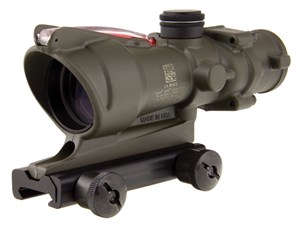 TRIJICON
TA31-D-100309
ACOG
4x32 BAC Riflescope
.223 / 5.56 - BDC
OD GREEN
ILLUMINATED RED CHEVRON

NEW $2595