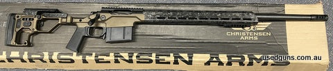 As new condition Christensen Arms MPR in 7mm PRC. Features a 26 inch 1:8 twist carbon barrel finshed with a muzzle brake. Carbon fibre forend with M-Lok slots a
