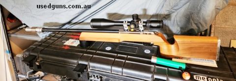 Excellent Benchrest Rifle with the BR50 stock Lowey tuner and Bolt protector all set to go has travel case included buyer to pay postage and transfers your end