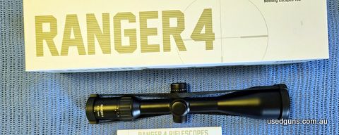 Top quality scope in excellent condition in factory box with instructions and covers reticule is 4A plus post
