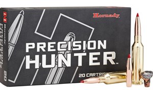 HORNADY
H82041
PRECISION HUNTER
300WIN MAG, 178GR, ELD-X TIPPED
AMMUNITION

$109 /PER 20
$490.50 /PER 100