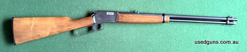 Excellent example of this quality lever action rimfire. Basically identical to the Browning BL22 and made in the same factory by Miroku. Near perfect condition.