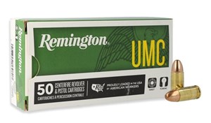 REMINGTON
L9MM3
UMC
9MM, 115GR, FMJ
AMMUNITION

SPECIAL
$32.90 /PER 50
$309 /PER 500