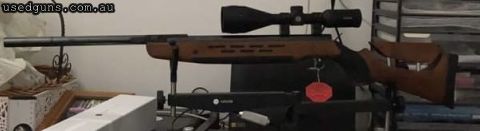 New condition Weihrauch HW98 .177 Bought to shoot competition but never got around to it better to go to someone who will shot the centres. With Hawke 4-12x50 s