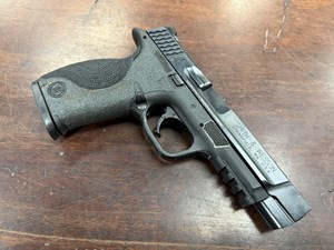 SMITH & WESSON
MODEL M&P 9L
9MM
10 SHOT
5 INCH BARREL
FIBER OPTIC FRONT SIGHT
CUSTOM STIPPLED GRIP
#DXU8048

GC+ $490
