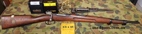 Perfect example of a Swede Arsenal Refurb. Factory Stock repair behind the trigger guard and the white inventory tap still present on the stock. Has won multipl