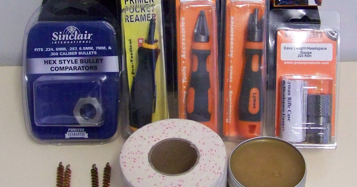 RELOADING AND KNIFE CLEAN OUT
