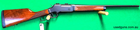 In very good condition, would have advertised as excellent, except for one small mark on the stock (please see pic attached) much sought after lever gun. Mint b