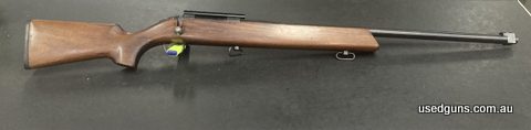 Very good condition Omark target rifle. Small number of dings and scratches to the stock but barrel is in top condition. Great starting rifle for F Class shooti