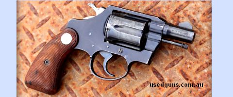 Nice little COLT COBRA snub nose revolver.  Nice grips. Some pitting on the exterior on cylinder from storage. Still a lovely revolver for the Colt collector. M