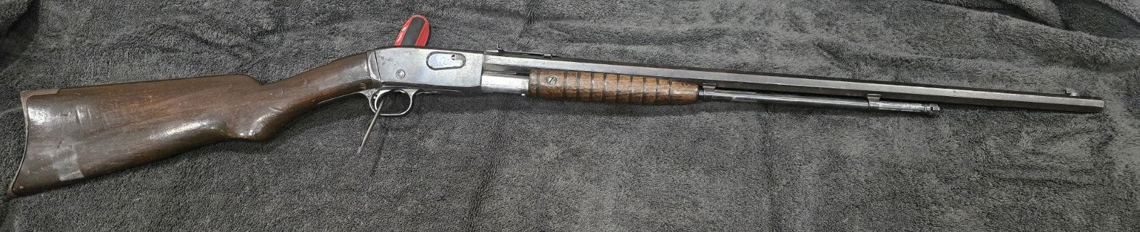 1910 Remington model 12 Gallery Special . Low Serial Number. Well used. Doesnt run perfect as one would would expect of this age, but will run. Great fun toy or