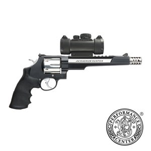 170318 SMITH & WESSON 629 STEALTH HUNTER PERFORMANCE CENTRE 44MAG, 6 SHOT WITH MUZZLE BREAK PIC RAIL